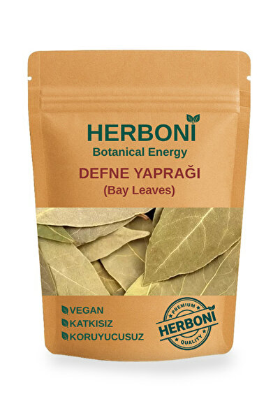 HERBONİ Defne Yaprağı 100g, Leave Of Daphne, Laurus Nobilis, Doğal ve Katkısız