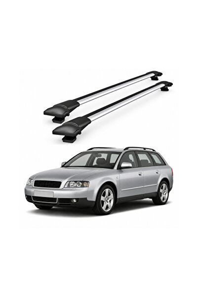 ART Bare portbagaj transversale auto aluminiu compatibile Audi A4 Avant (B6) ...