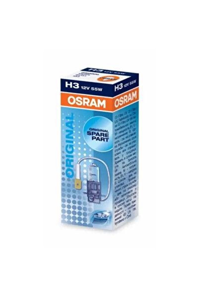 Osram Γνήσια λάμπα αλογόνου αυτοκινήτου H3 55W 12V 64151