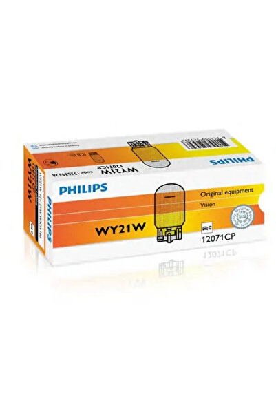 Philips Халогенна автомобилна крушка Vision WY21W 21W 24V 12071CP