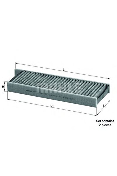 Mahle Original Филтър, въздух за вътрешно пространство LAK 428/S