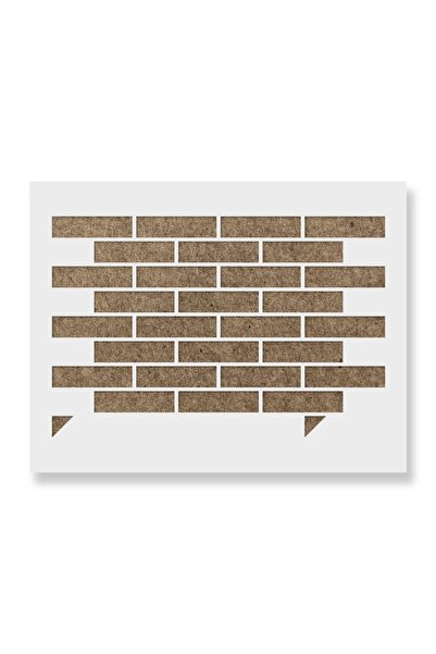 OEM Sablon Perete vopsire, tencuiala 900x600x0.7mm Running Bond Brick Refolos...