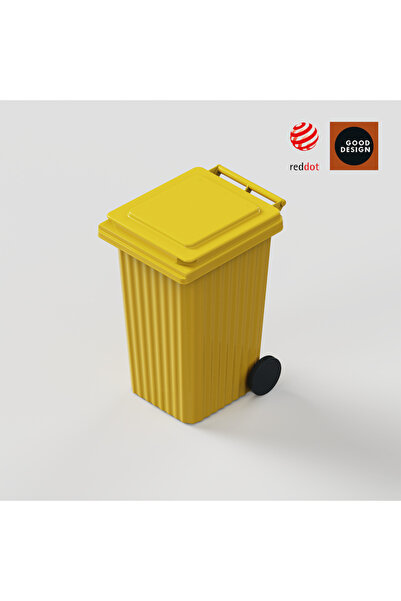 Wave Bin Pubela Europubela AETA 240 L galben clasic – super rezistenta, desig...