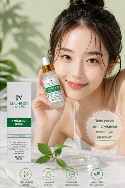 Elo Ross C Vitamini Serum 30 ml Aydınlatıcı Leke Karşıtı Cilt Bakım Serumu