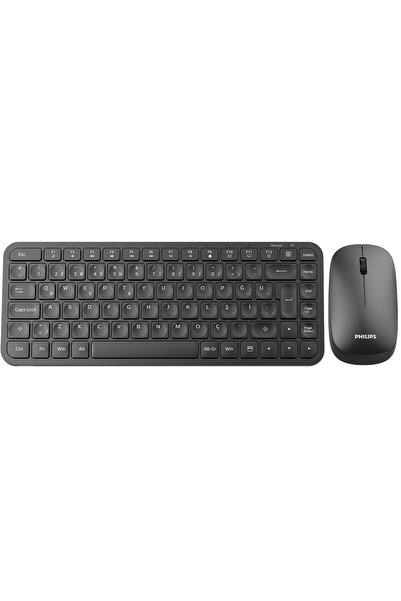 Philips Spt6338 Kablosuz Set Türkçe Q Klavye Ve Mouse Seti Kablosuz Klavye Ka...