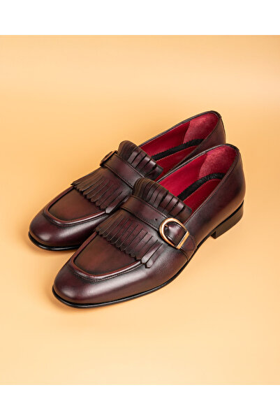Nevado Hakiki Deri Mikrolight Taban Loafer Klasik Ayakkabı, Tokalı Klasik Ayakkabı, Loafer