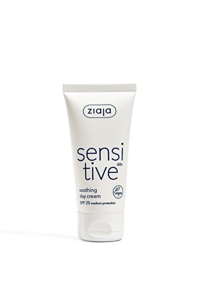 Ziaja كريم نهاري مهدئ للبشرة الحساسة بمعامل حماية من الشمس SPF20 50 مل
