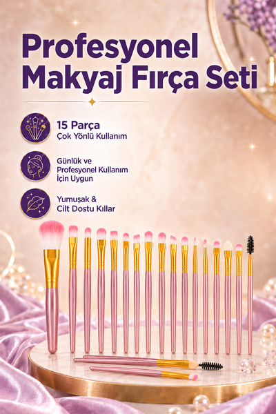 MUJGAN Set mit 20 professionellen Make-up-Pinseln