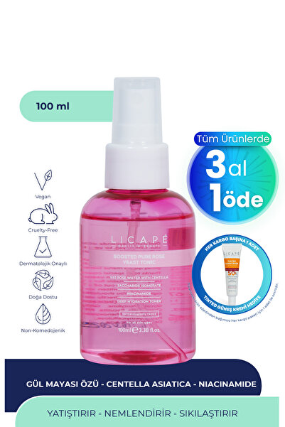 Licape Etkisi Arttırılmış Saf Gül Mayası Toniği 100ml