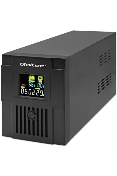 Qoltec Sursă de alimentare neîntreruptibilă, 1500VA, 900W
