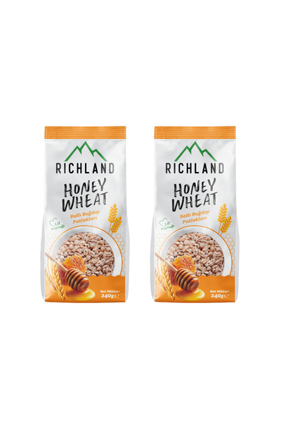 Richland Ballı Buğday Patlakları 240 Gr ( 2'li Set)