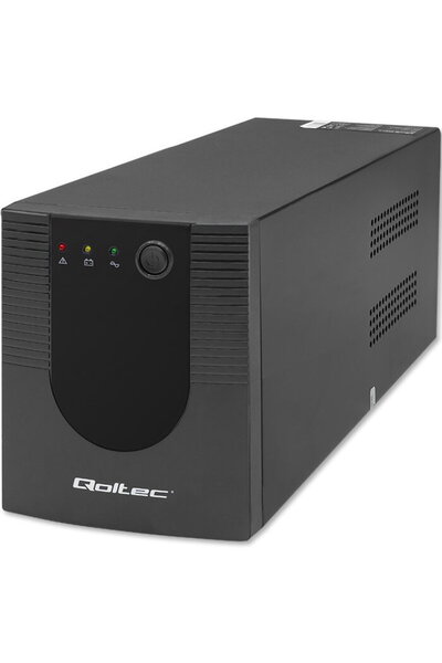Qoltec Αδιάλειπτη παροχή ρεύματος, 1200VA, 720W