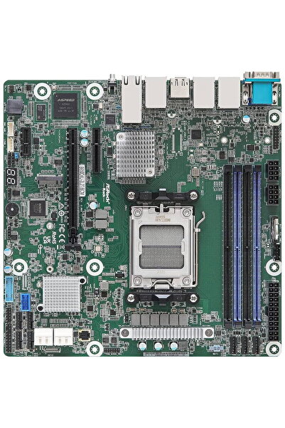 ASROCK B650D4U, Micro-ATX, Socket AMD AM5, AMD B650E