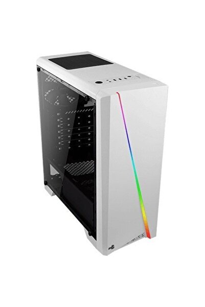 AEROCOOL Cylon Mini Tower Chassis (alb / negru, kit cu geam)