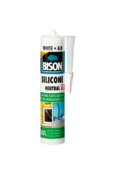 Bison Silicon neutral alb 280ml
