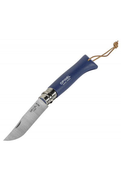 Opinel Nr. 08 albastru cu teacă