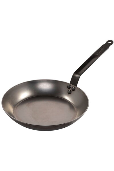 De Buyer Carbone Plus Lyonnaise Frying Pan, 28cm