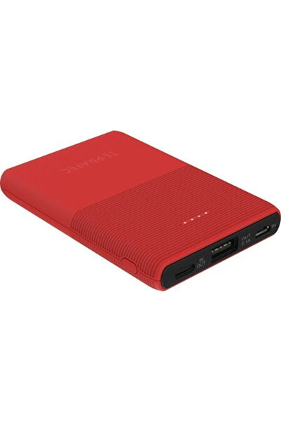 Terratec P 50 Pocket Mac 5.000mAh, Rosu