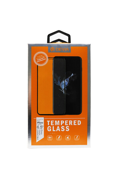 Devia Защитно фолио за цял екран iPhone 11 Pro Max / Xs Max Черно (9H)