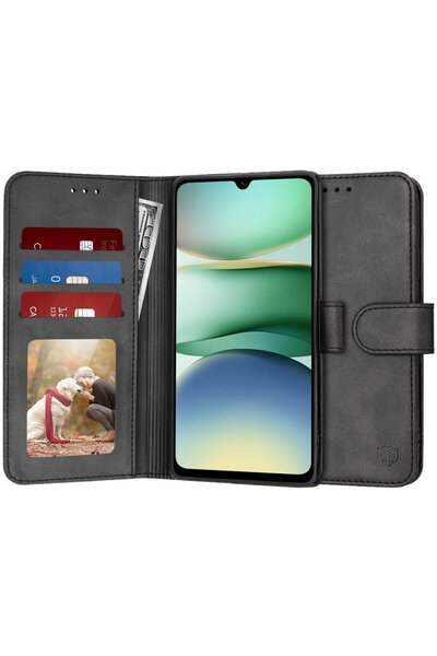 Techsuit Husa pentru Xiaomi Redmi A5 4G (Standard) - Diary Book - Black