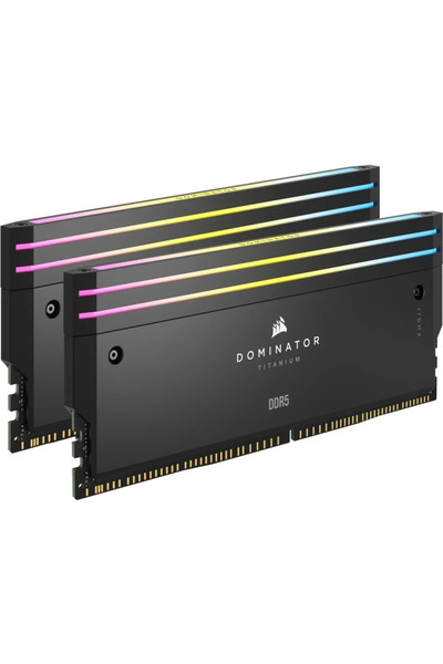 Corsair DOMINATOR Kit de îmbunătățire a luminii din titan, LED RGB, Radiator ...