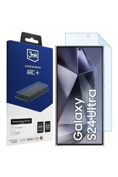 3MK Folie de protecИ›ie Galaxy S24 Ultra ARC+ Samsung STICLД‚