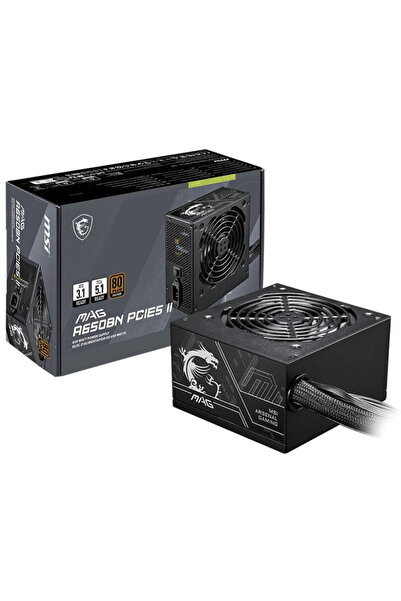 MSI Mag a650bn pcie5 ii 650 w черен