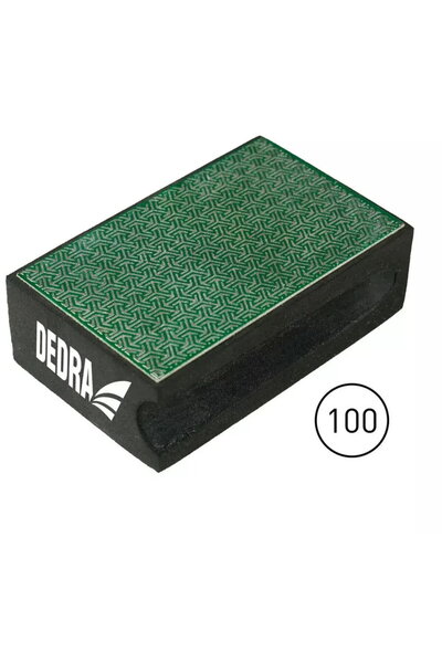 DEDRA EXIM Diamond polishing block for manual polishingДѓ 100