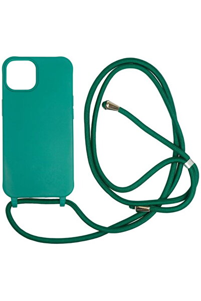 Mobile Origin Husă cu șnur, verde închis - iPhone 14