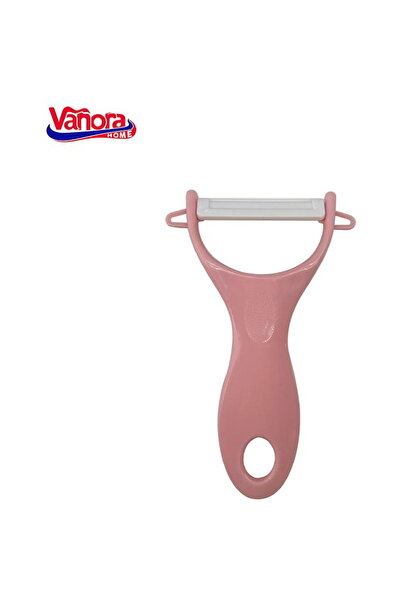 vanora Curatator legume, 13 x 7.6 cm, Lama ceramica, Roz