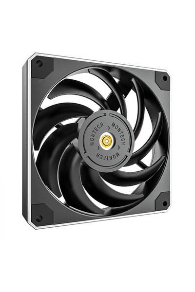 MONTECH Metal120 PWM, ventilator de 120 mm, 800~1950RPM , Negru