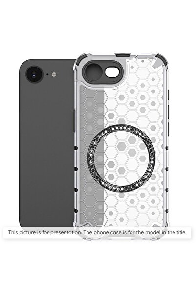 Techsuit Husă pentru Samsung Galaxy A05 - HoneyComb Shield MagSafe - Albă