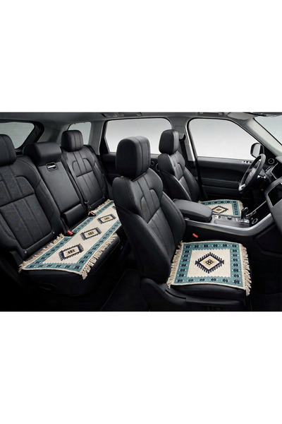 GENÇEV HOME COLLECTİONS Set complet de covorașe și perne pentru scaune auto K...