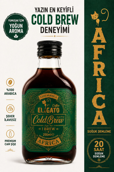 Elgato El Gato Cold Brew African Safari Cam 200 Ml