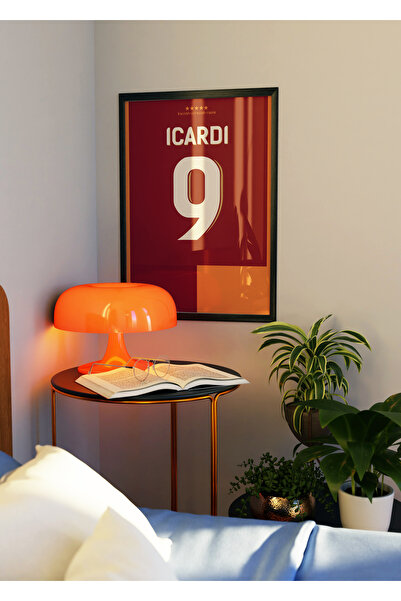 Base Concept MauroIcardı9 Poster Tablo (Çerçeveli)
