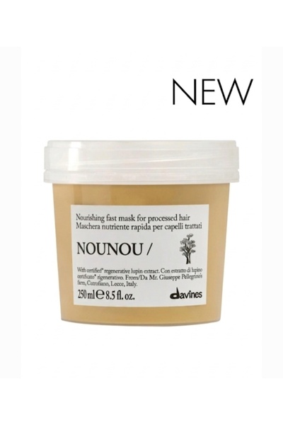 Davines Nounou Yıpranmış Ve Kuru Saçlar Için Doğal Saç Maskesi 250 ml