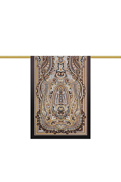 Bursa İpek Gold Marrakech Pattern Sura Silk Shawl