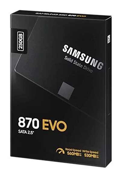 Samsung 870 EVO SSD 💾 - Hızlı ve Güvenilir Depolama