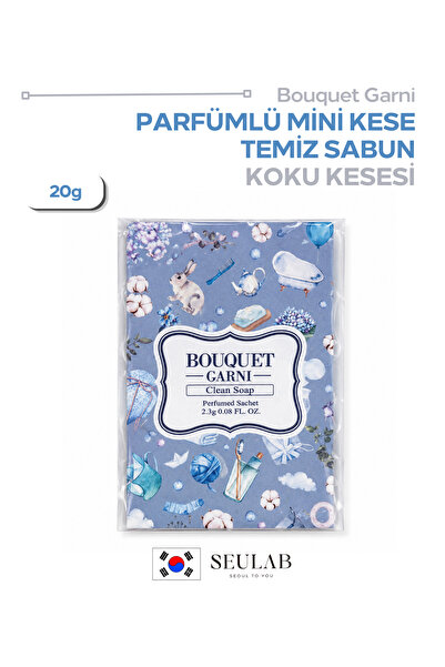 Bouquet Garni Perfumed Sachet Clean Soap 10 Ea Mini Size