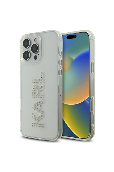 Karl Lagerfeld Husa pentru iPhone 16 Pro - IML Rhinestones (KLHCP16LHKLSTDCT)...