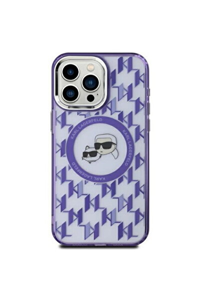 Karl Lagerfeld Husa pentru iPhone 15 - IML MagSafe (KLHMP15SHMCKMHU) - Purple...