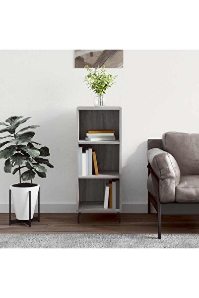 Concept Servantă, gri sonoma, 34,5x32,5x90 cm, lemn compozit