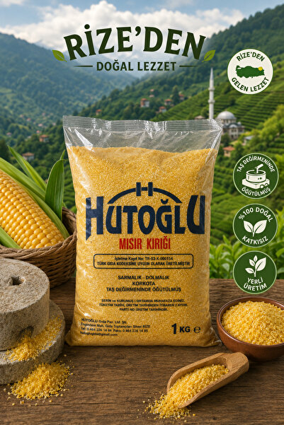 HUTOĞLU Dolmalık&Sarmalık&Çorbalık Korkota 1kg Paket. Taş Değirmeninde Kırılmış
