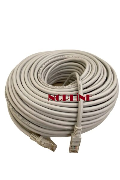 Yastech 100 Metre Cat6 Internet Patch Kablo Ket 6 Rj45 Utp Fiber ADLS VDSL Kablo