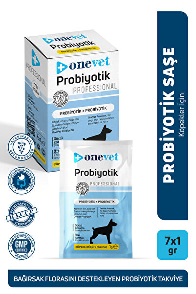 OneVet Probiyotik Şase Köpekler Için Sindirmeye Yardımcı Takviye Vitamini 7 A...