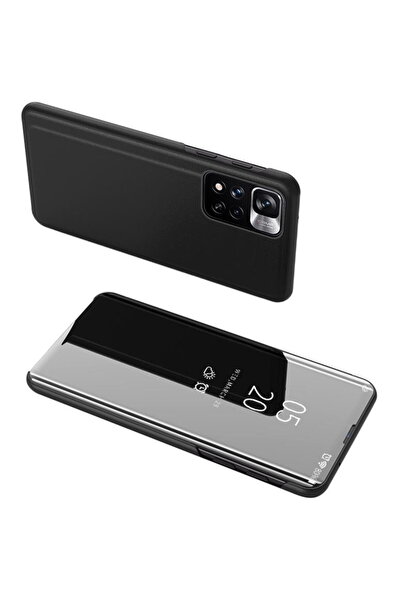 Hurtel Husă Clear View tip carte Realme 9 Pro + (9 Pro Plus) negru