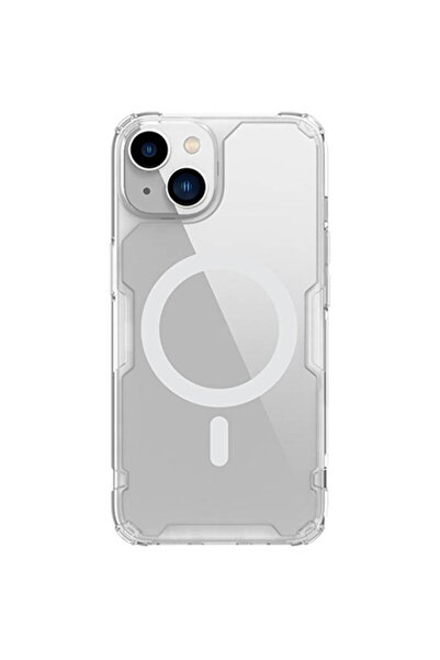 Nillkin Husă magnetică Nature TPU Pro pentru Apple iPhone 14 Plus (Alb)