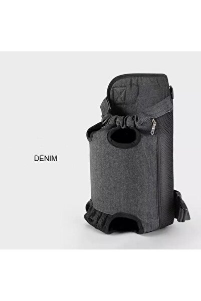 Genel Markalar Köpek Taşıma Köpek Ana Kucağı - Kedi Ana Kucağı Denim Gri