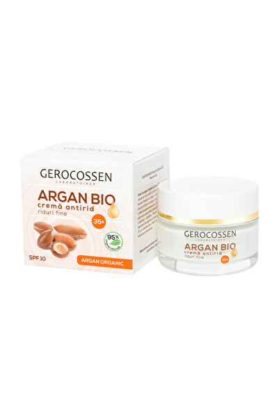 GEROCOSSEN Crema Riduri Fine 35+ Argan Bio cu ulei de argan , Q10 si Homeosta...