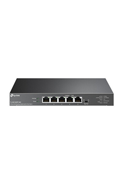 TP-LINK Switch cu 4 porturi PoE RJ45 2.5G, 1 port RJ45 2.5G, Neadministrat - ...
